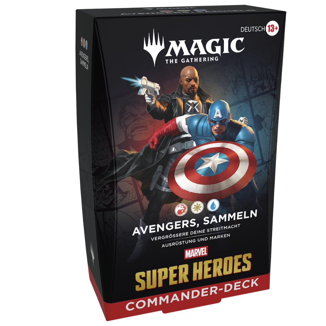 Magic: The Gathering | Marvel Super Heroes | Commander Decks (4) (DE)