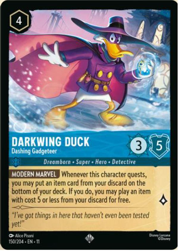 Darkwing Duck - Disney Lorcana Winterspell