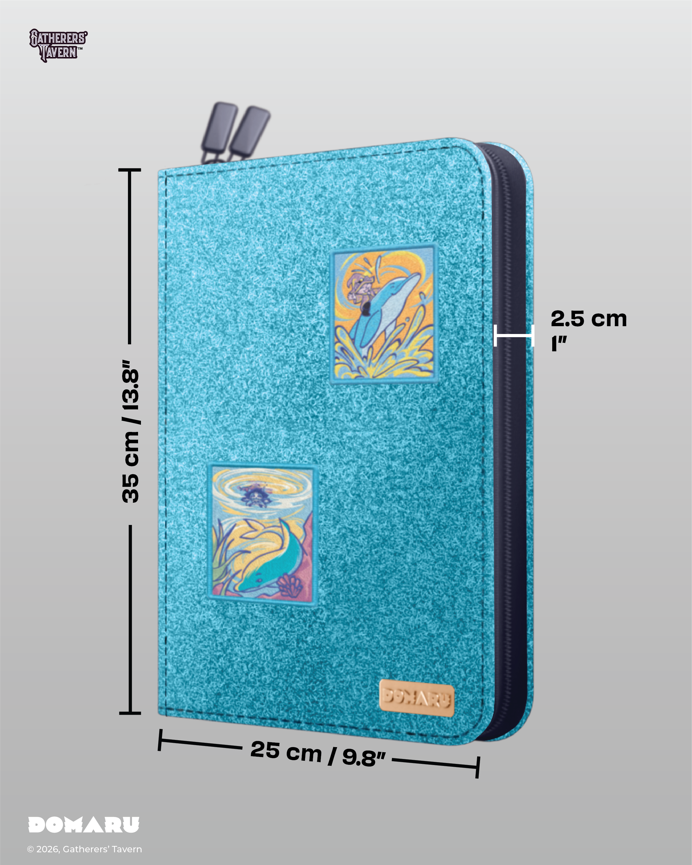 Gatherers' Tavern | Wave Dancer Deco Patch DOMARU | Binder 9-Pocket