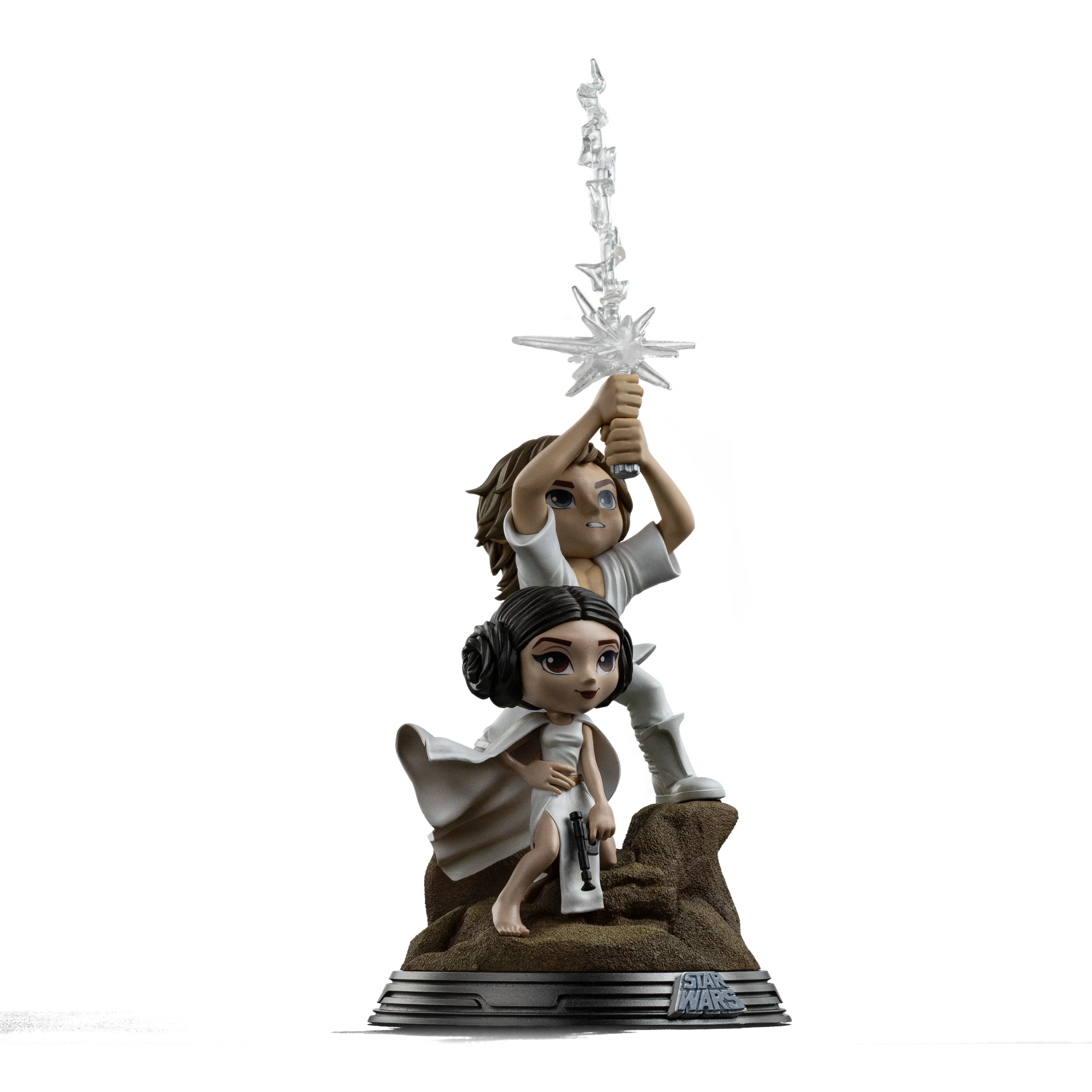 Iron Studios: Luke and Leia - Star Wars Poster MiniCo