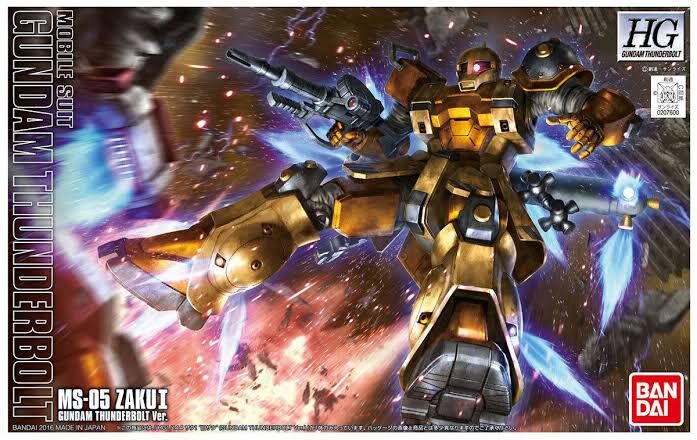Bandai | HG Zaku I (Gundam Thunderbolt Ver.) | Mobile Suit Gundam Thunderbolt (1/144)