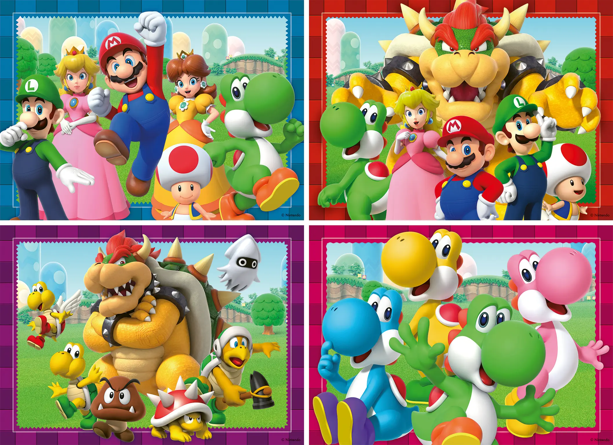 Ravensburger | Super Mario | 4-in-1 Puzzle