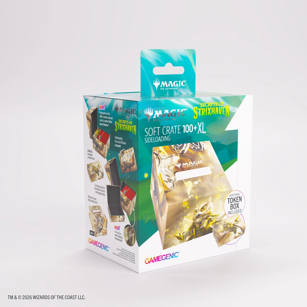 Gamegenic | Secrets of Strixhaven | Deckbox Soft 100+ XL C5/C7