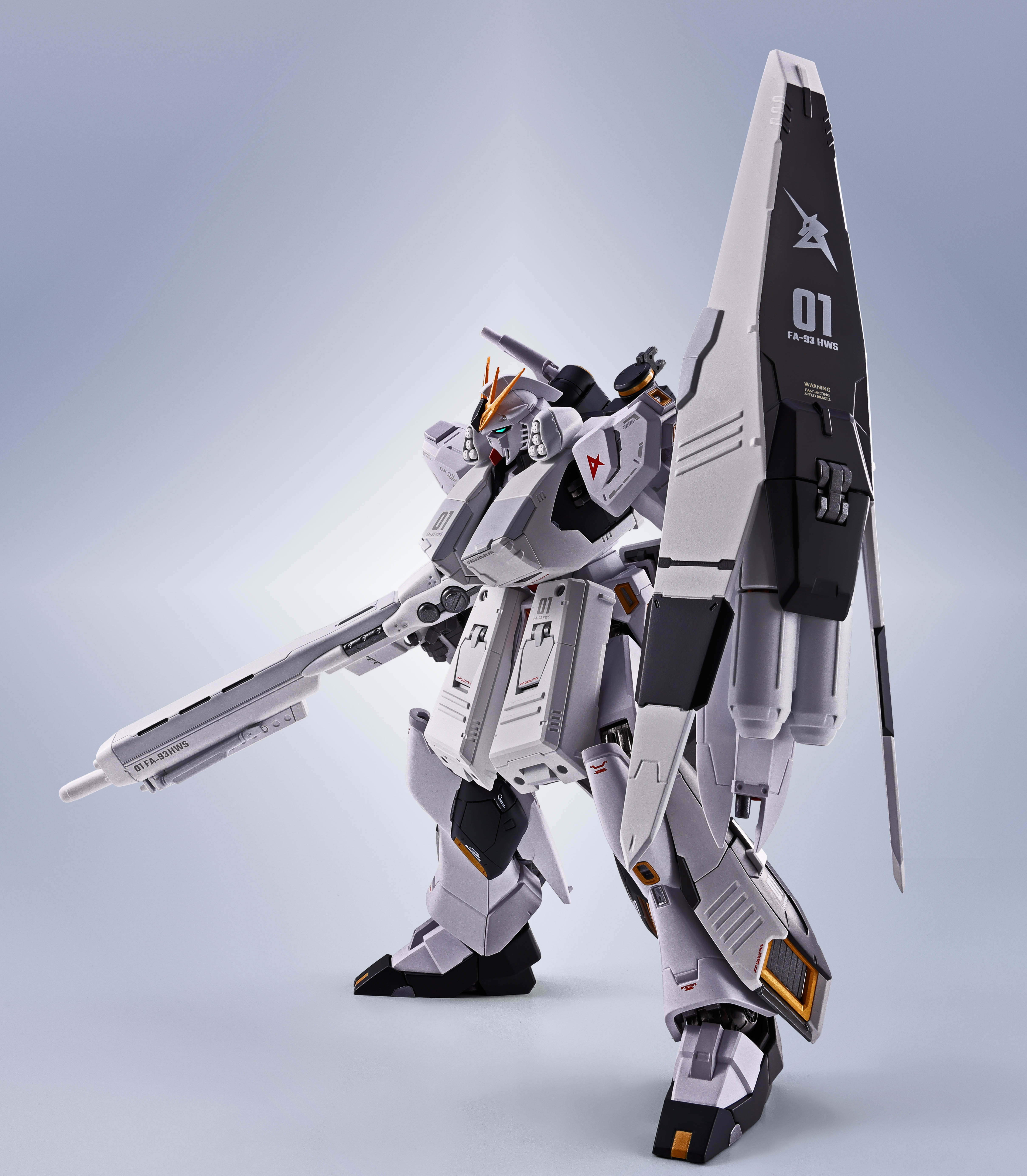 Tamashii Nations | HWS ＆ Display Parts Set For ν Gundam The Robot Spirits (15cm) | Mobile Suit Gundam