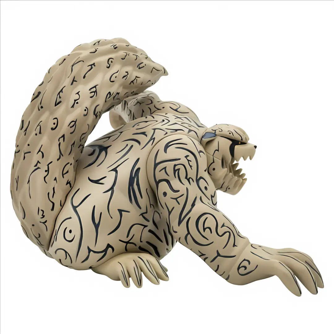 Banpresto: Naruto Shippuden - Shukaku Soft Vinyl Figur (10cm)