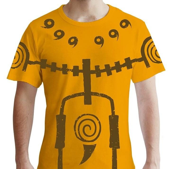 Abysse: Naruto Shippuden - Premium T-Shirt Herren (L) - Chakra Mode