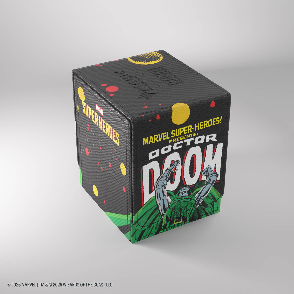 Gamegenic | Marvel Super Heroes - Doctor Doom/Spider-Man | Deckbox Squire 100+ XL
