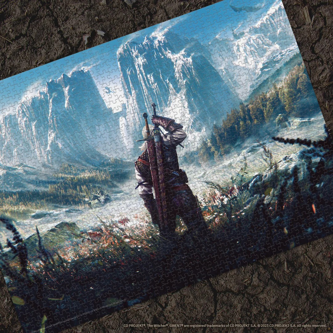 Usaopoly | The Witcher - Skellige | 1000 Teile Puzzle