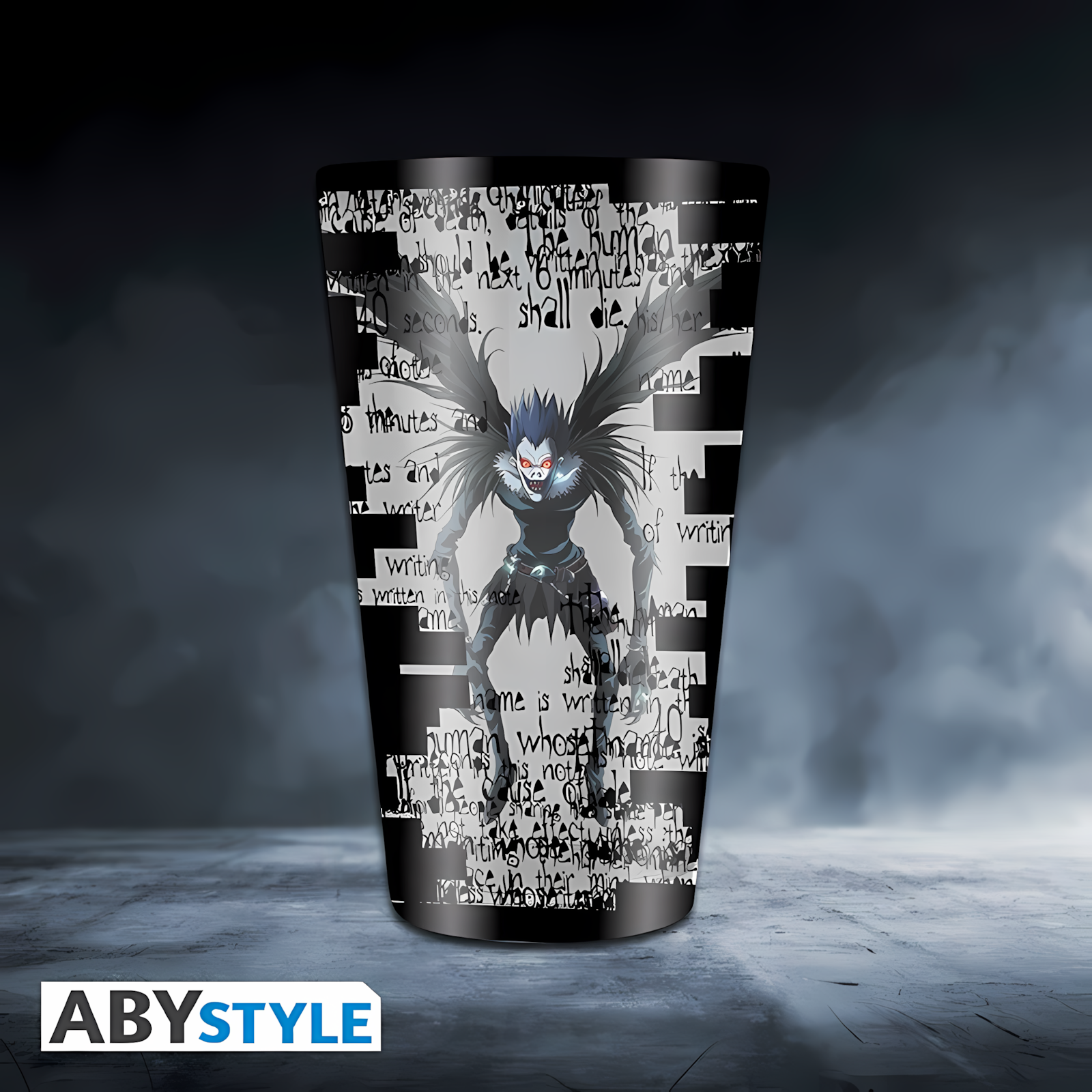 Abysse: Death Note - Large Glass Matte 400ml - Ryuk
