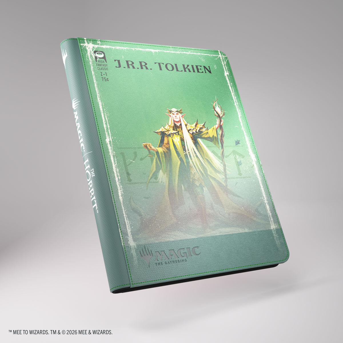 Gamegenic | MTG: The Hobbit - Thranduil, the Elvenking/The MountainKing | Zip-Up Album 18-Pocket