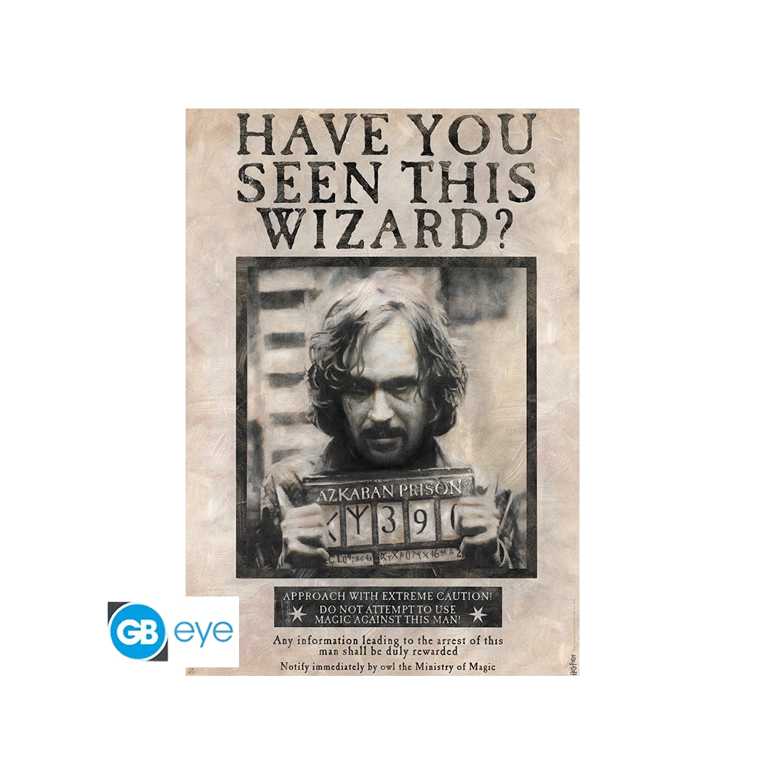 Abysse: Harry Potter - Maxi Poster (91,5 x 61cm) - Wanted Sirius Black