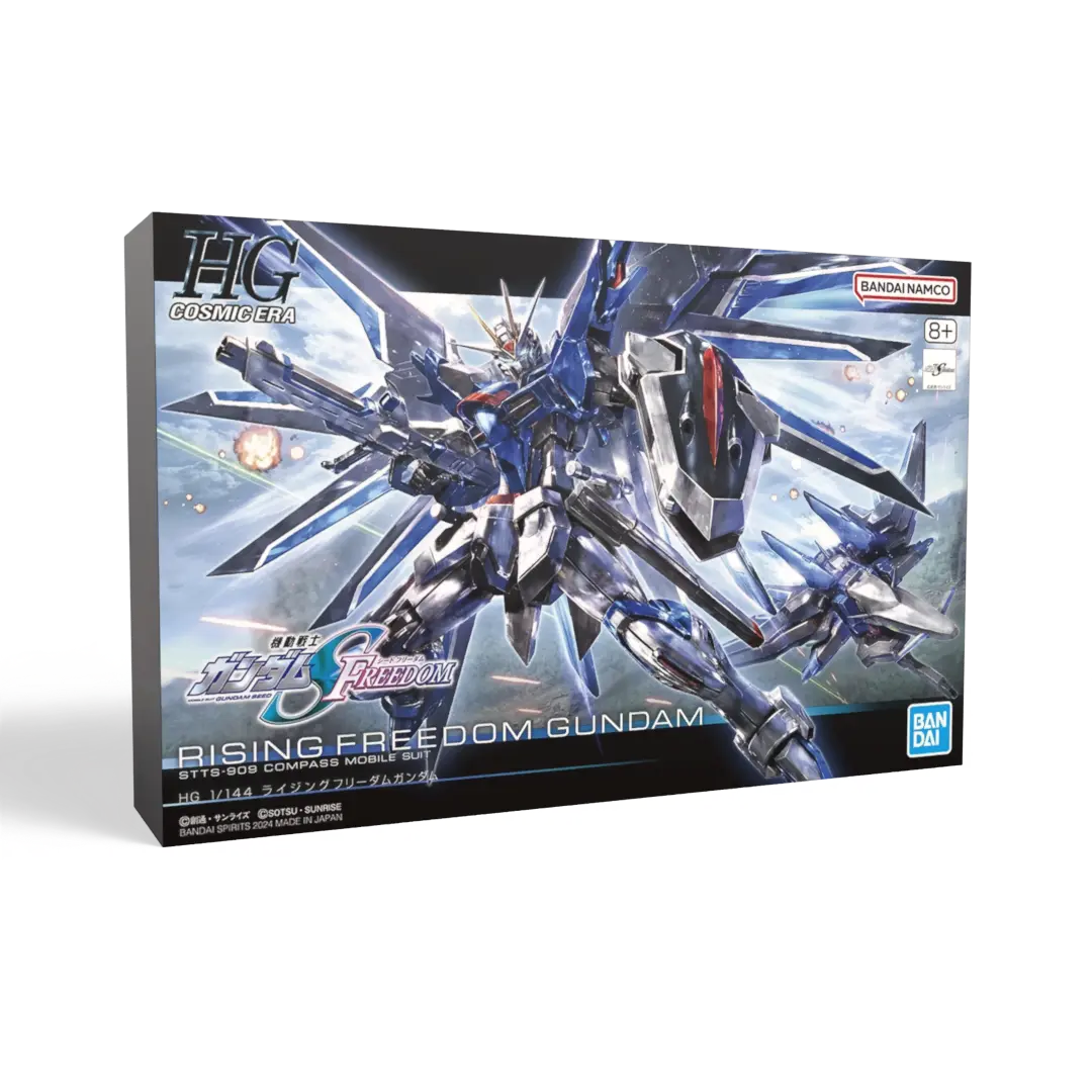 Bandai: HG Rising Freedom Gundam – Mobile Suit Gundam SEED Freedom (1/144)