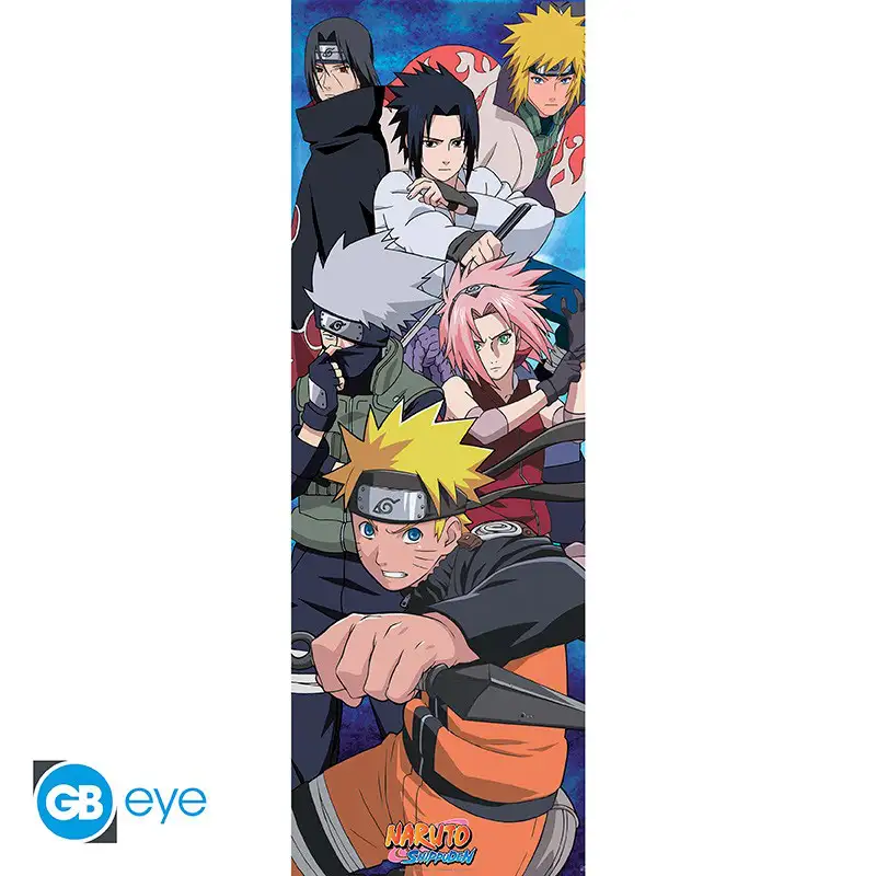 Naruto Shippuden | Door Poster (53 x 158cm) Group | Poster