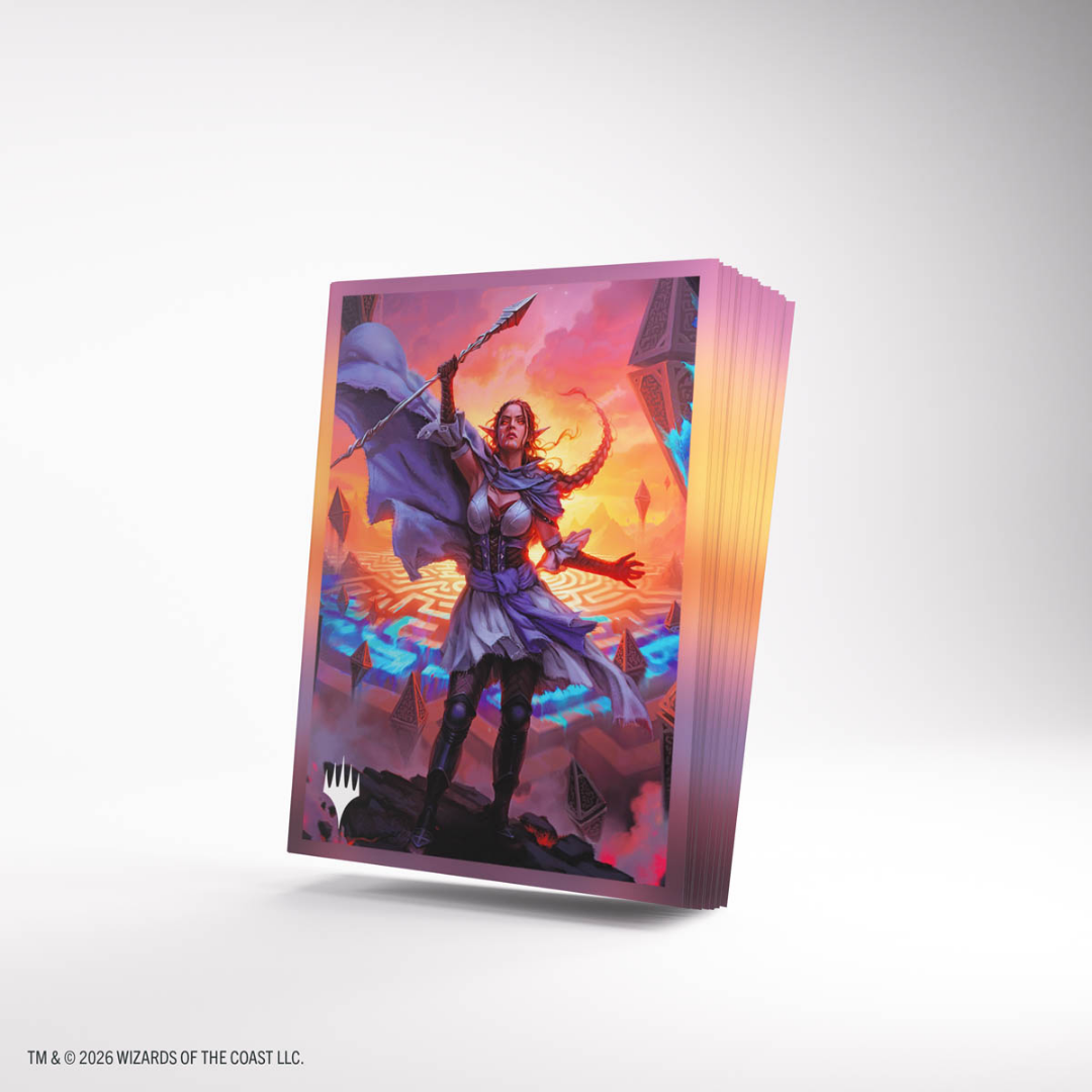 Gamegenic | MTG: Reality Fracture - Nissa, Leyline Tamer | Premium Art Sleeves (105 Stk.)