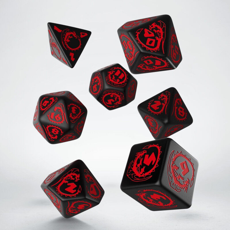 Q Workshop | Onyx | Dragons Dice Set