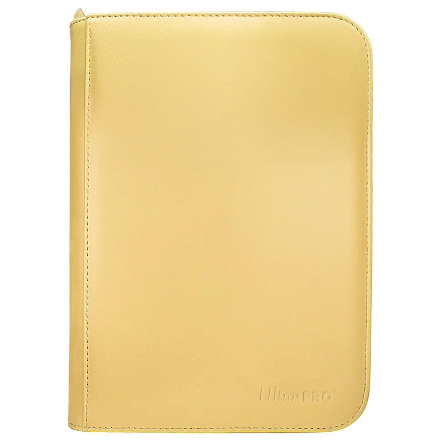 Ultra Pro | Vivid - Yellow | 4-Pocket Zippered PRO-Binder