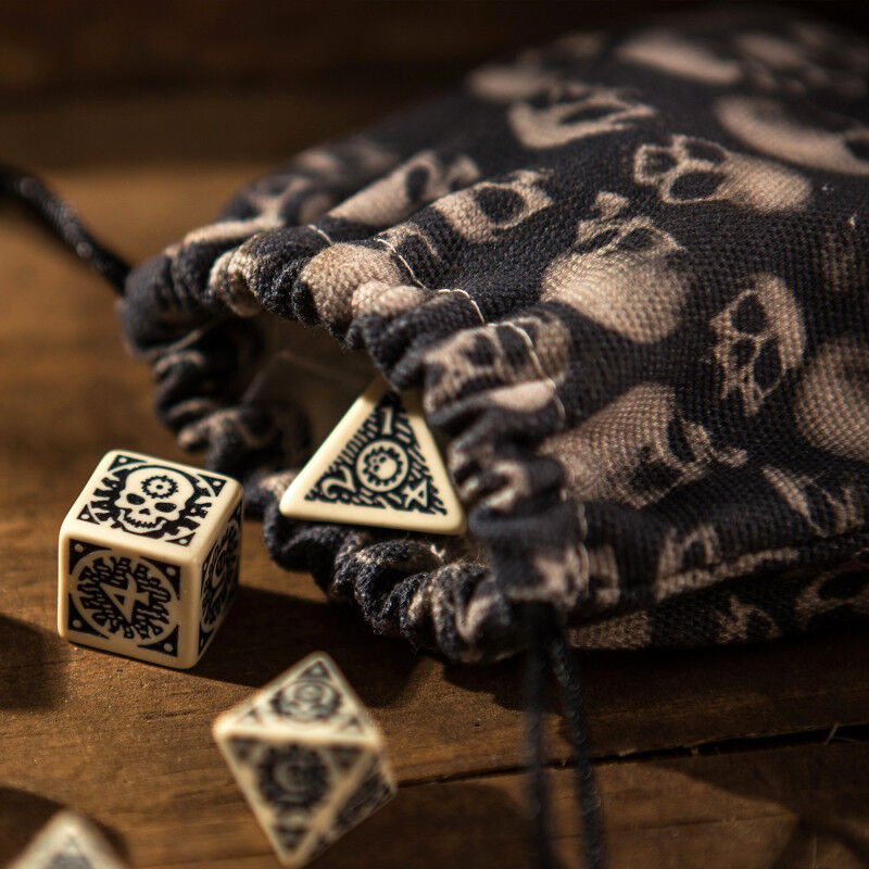 Q Workshop | Skull | Fullprint Dice Bag