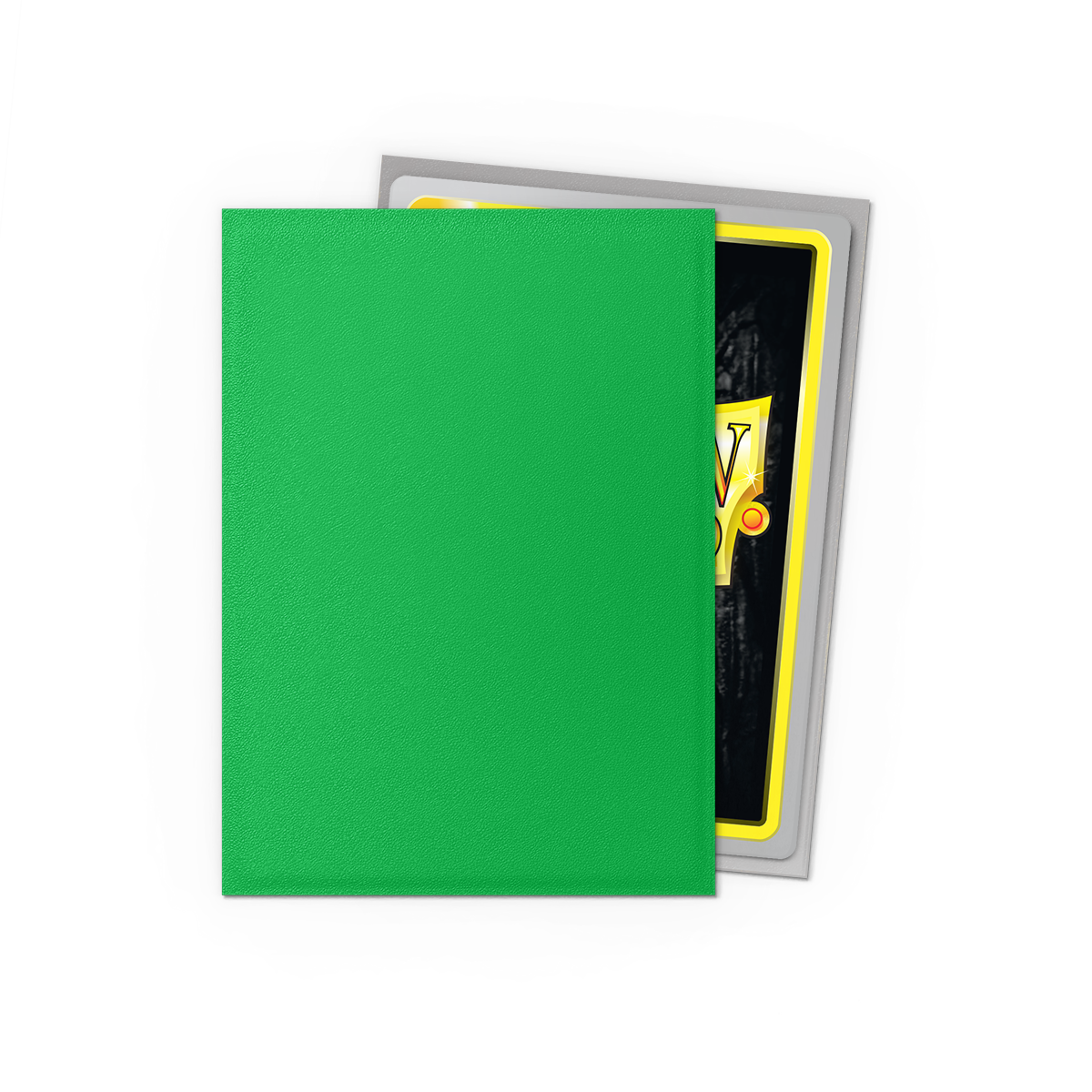 Dragon Shield: Applegreen & Silver - Matte Dual Sleeves Standard Size