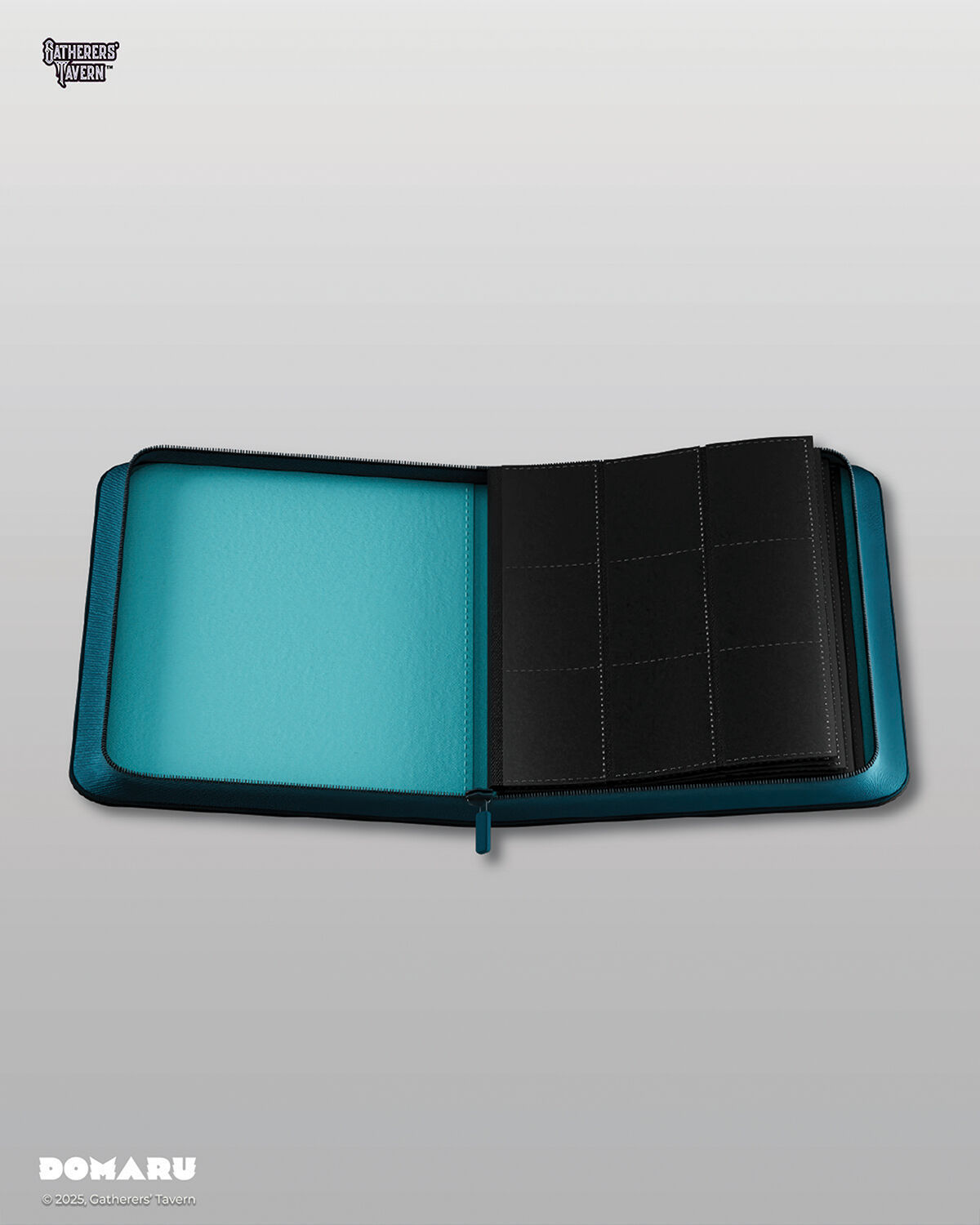 Gatherers' Tavern | Turquoise Loch Deco Patch DOMARU | Binder 9-Pocket