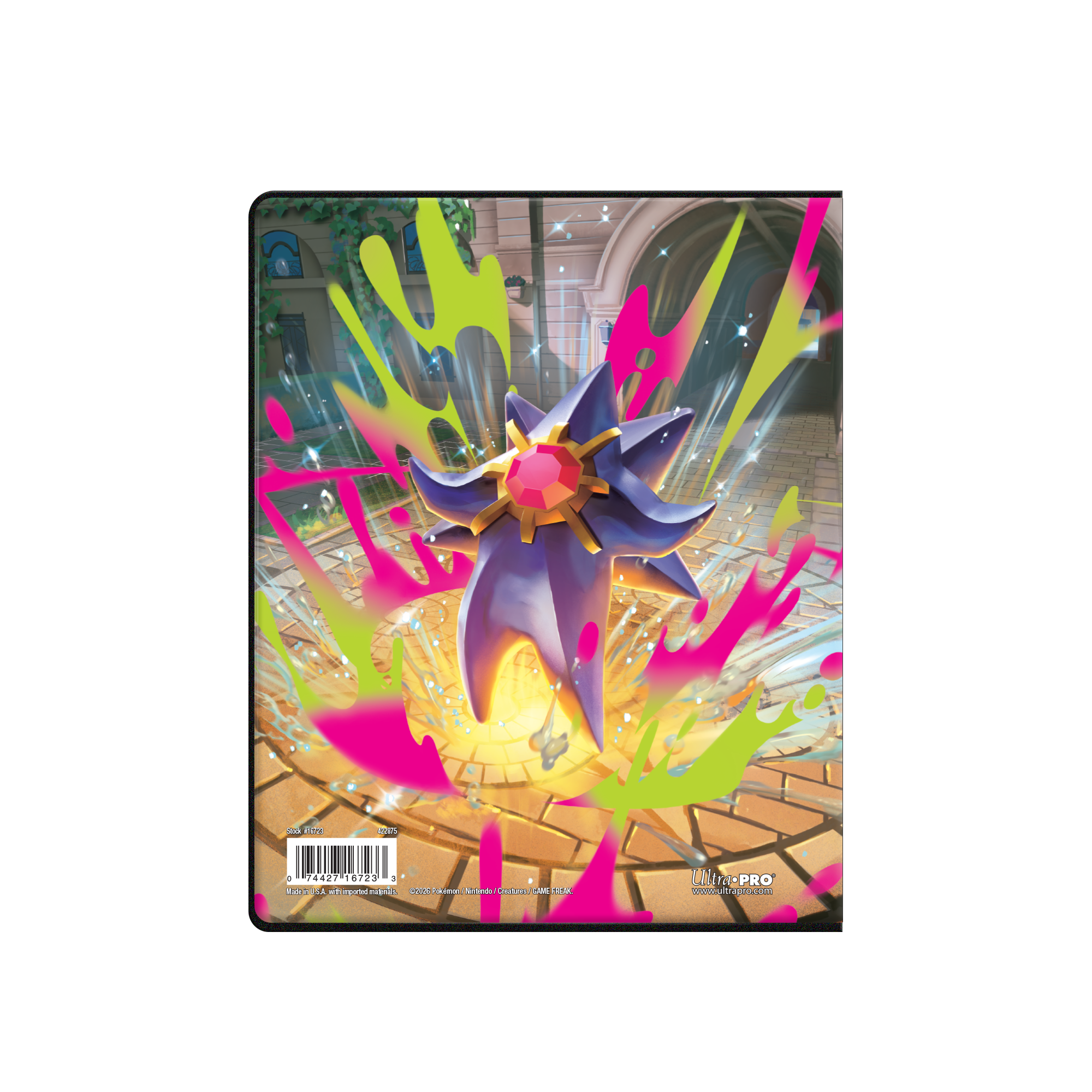 Ultra Pro | Mega Evolution Perfect Order | 4-Pocket Portfolio for the Pokémon TCG