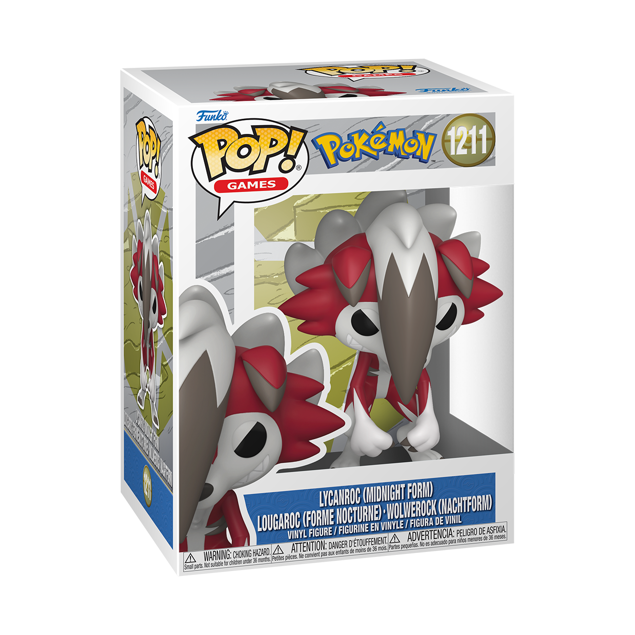 Pop! Vinyl | Lycanroc (Midnight Form) | Pokemon
