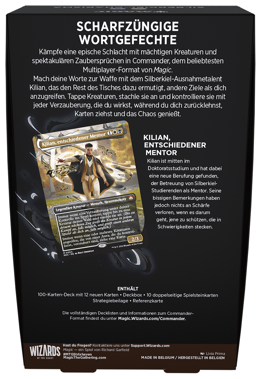 Magic: The Gathering | Geheimnisse von Strixhaven | Commander Deck Bundle (DE)