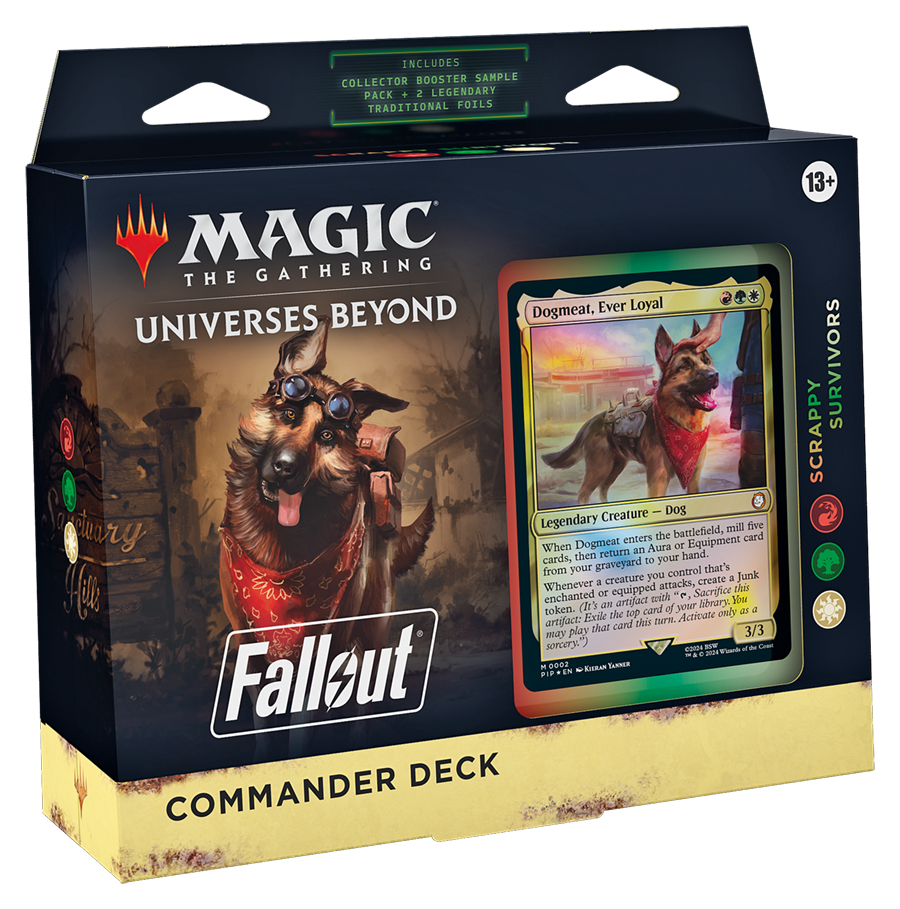Magic: The Gathering | Fallout | Commander Deck Display (4 Decks) (EN)
