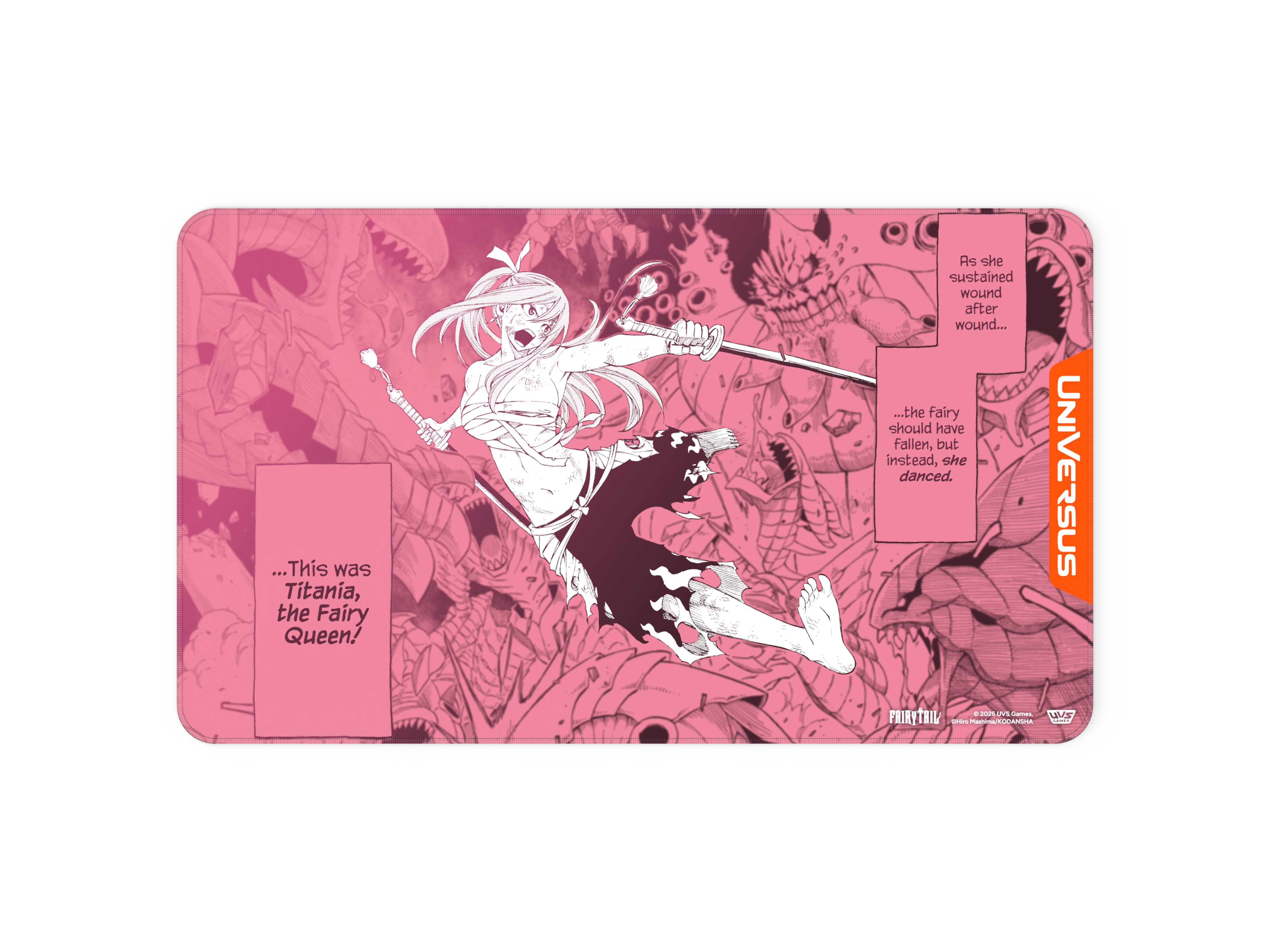 UniVersus TCG | Fairy Tail: All Fired Up! - Erza | Playmat