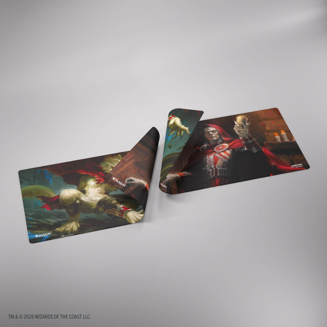 Gamegenic | MTG: Reality Fracture - Edgar, Ancient Bloodlord/Edgar, Moonlit Sovereign | double-sided Playmat