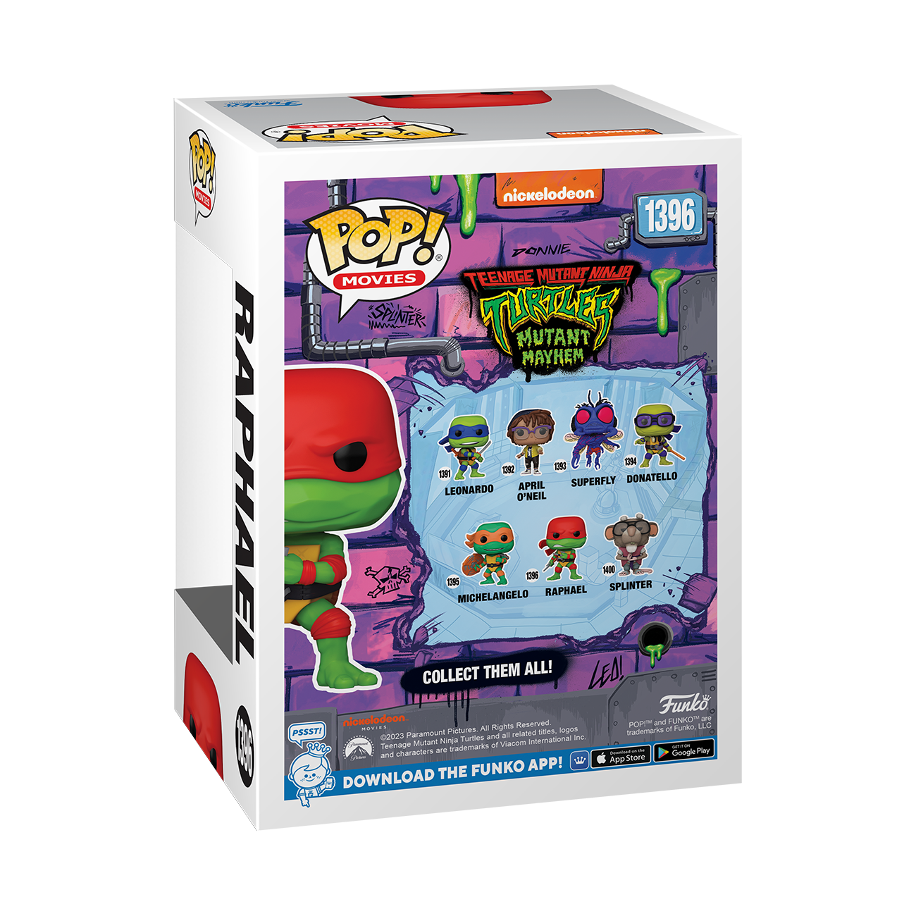 POP Vinyl: Raphael (Mutant Mayhem) - Teenage Mutant Ninja Turtles: Mutant Mayhem