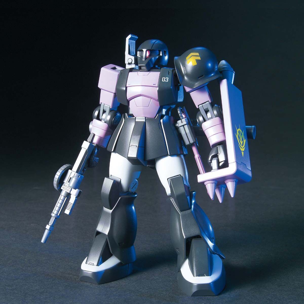 Bandai | HGUC MS-05B Zaku I Black Tri-stars | Mobile Suit Gundam (1/144)