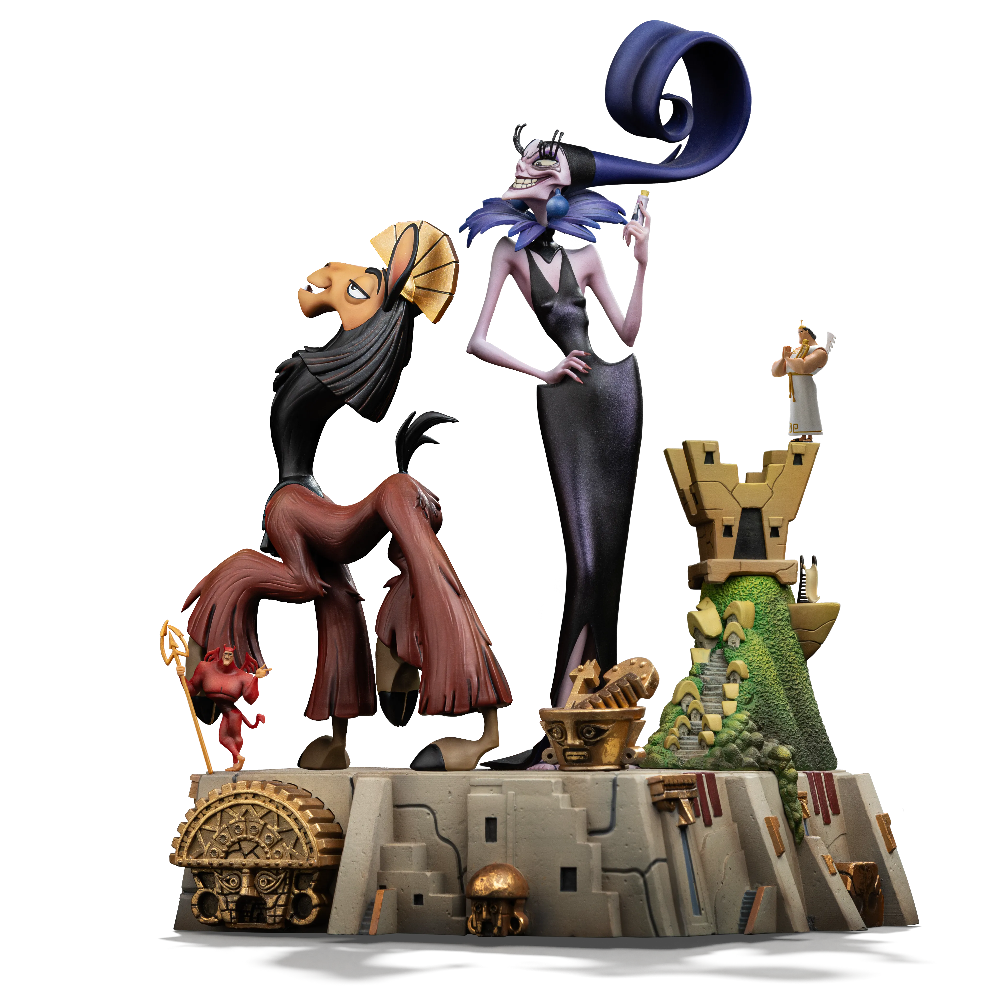 Iron Studios: Kuzco & Yzma - The Emperor’s New Groove Deluxe Art Scale 1/10