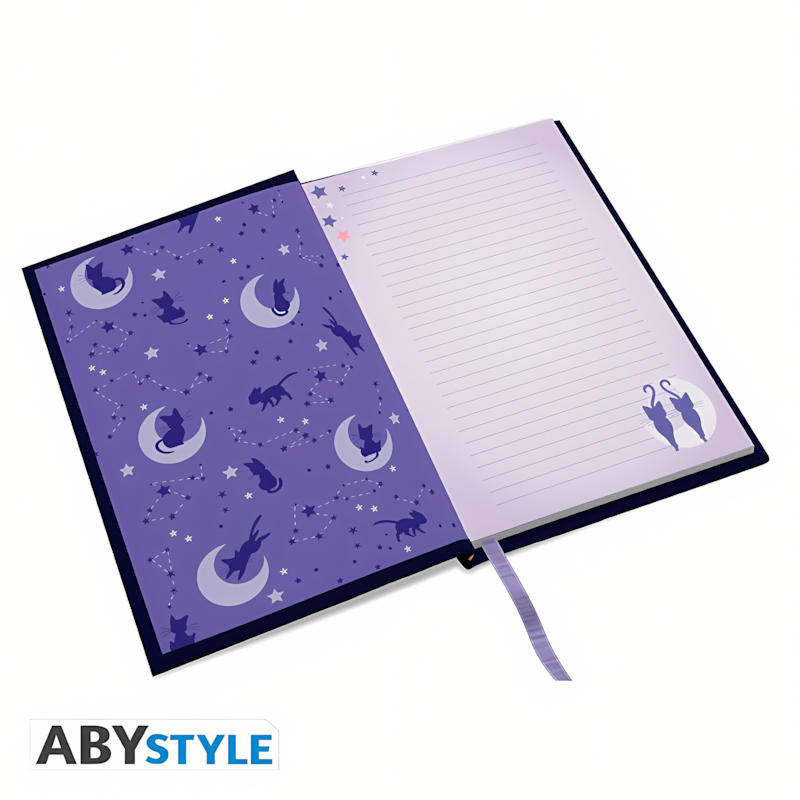 Abysse | Sailoor Moon | Luna & Artemis Premium A5 Notebook