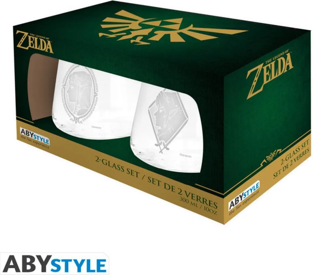 Abysse | The Legend of Zelda | Zelda & Link Europe 2 Glass Set