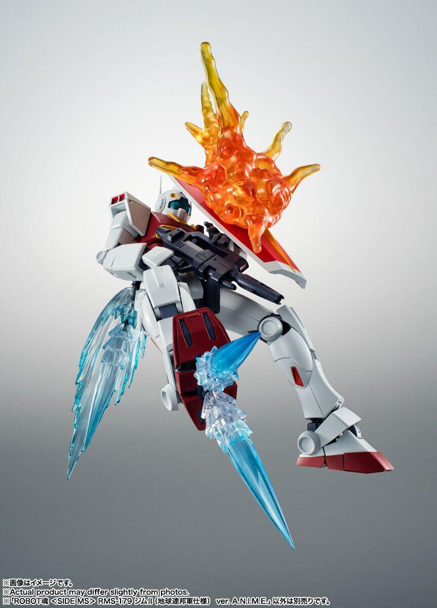 Tamashii Nations | RMS179 GM II Earth Federation Force Type (Version A.N.I.M.E.) The Robot Spirits (13cm) | Gundam