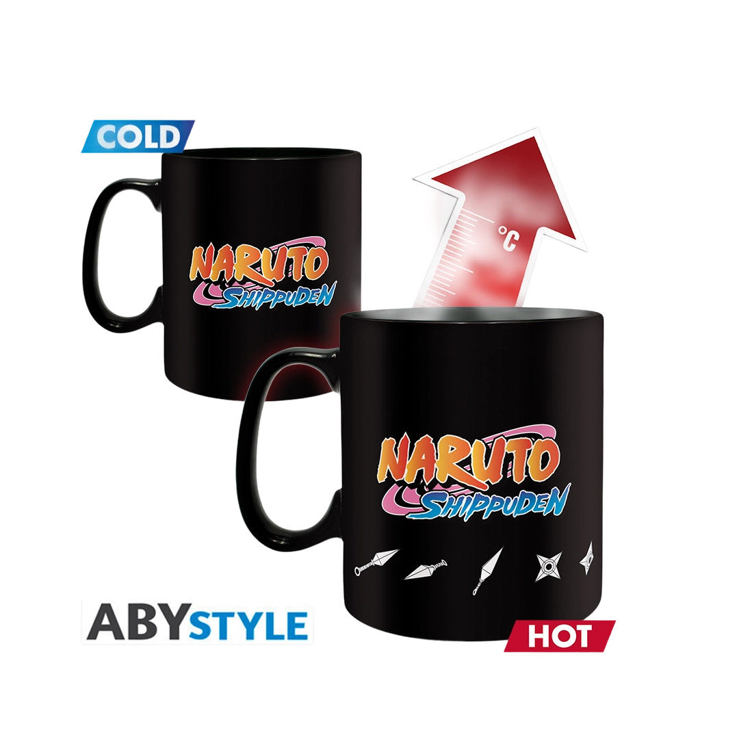 Abysse: Naruto Shippuden Mug HeatChange - Multicloning 460 ml