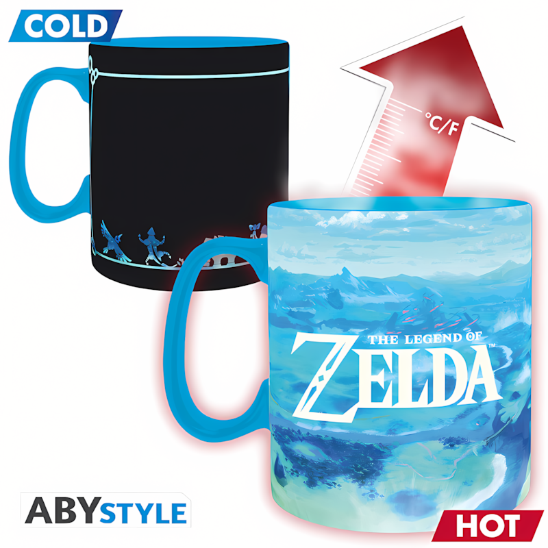 The Legend of Zelda | Breath of the Wild | Mug Heat Change (460ml)