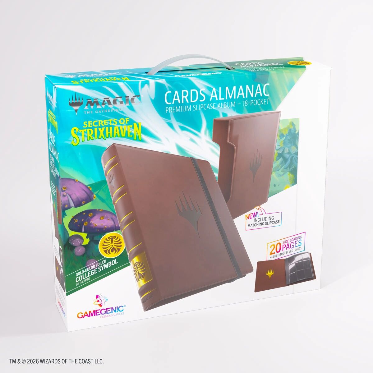 Gamegenic | Secrets of Strixhaven - Card Almanac Witherbloom | Binder 18P