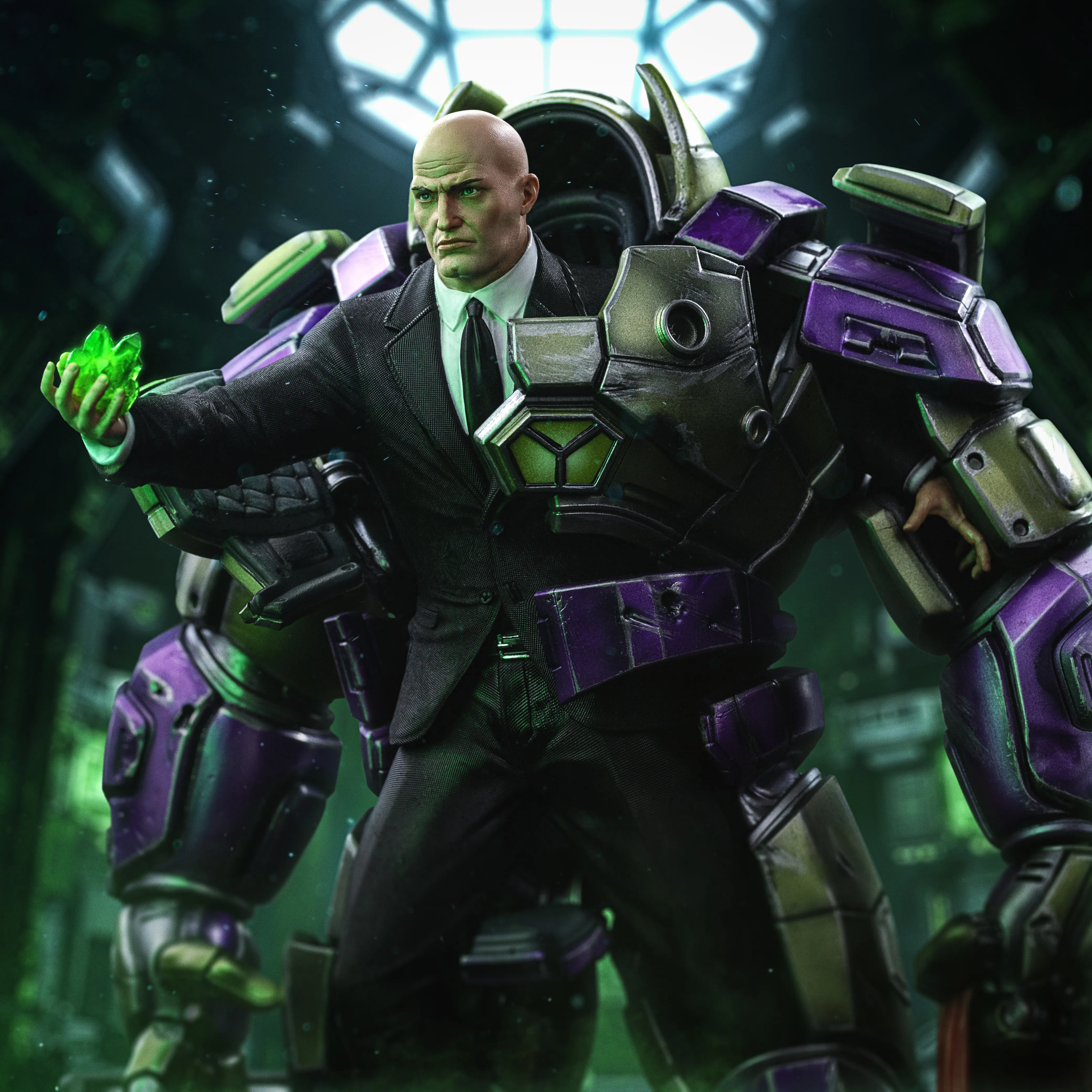 Iron Studios: DC Comics - Lex Luthor Unleashed - Art Scale 1/10