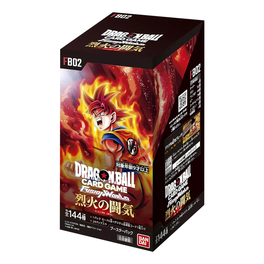 Dragon Ball Fusion World - Blazing Aura (FB02) - Display (JP)