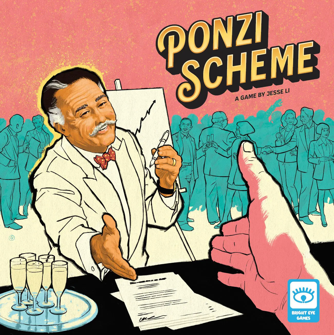Bright Eye Games: Ponzi Scheme - Board Games