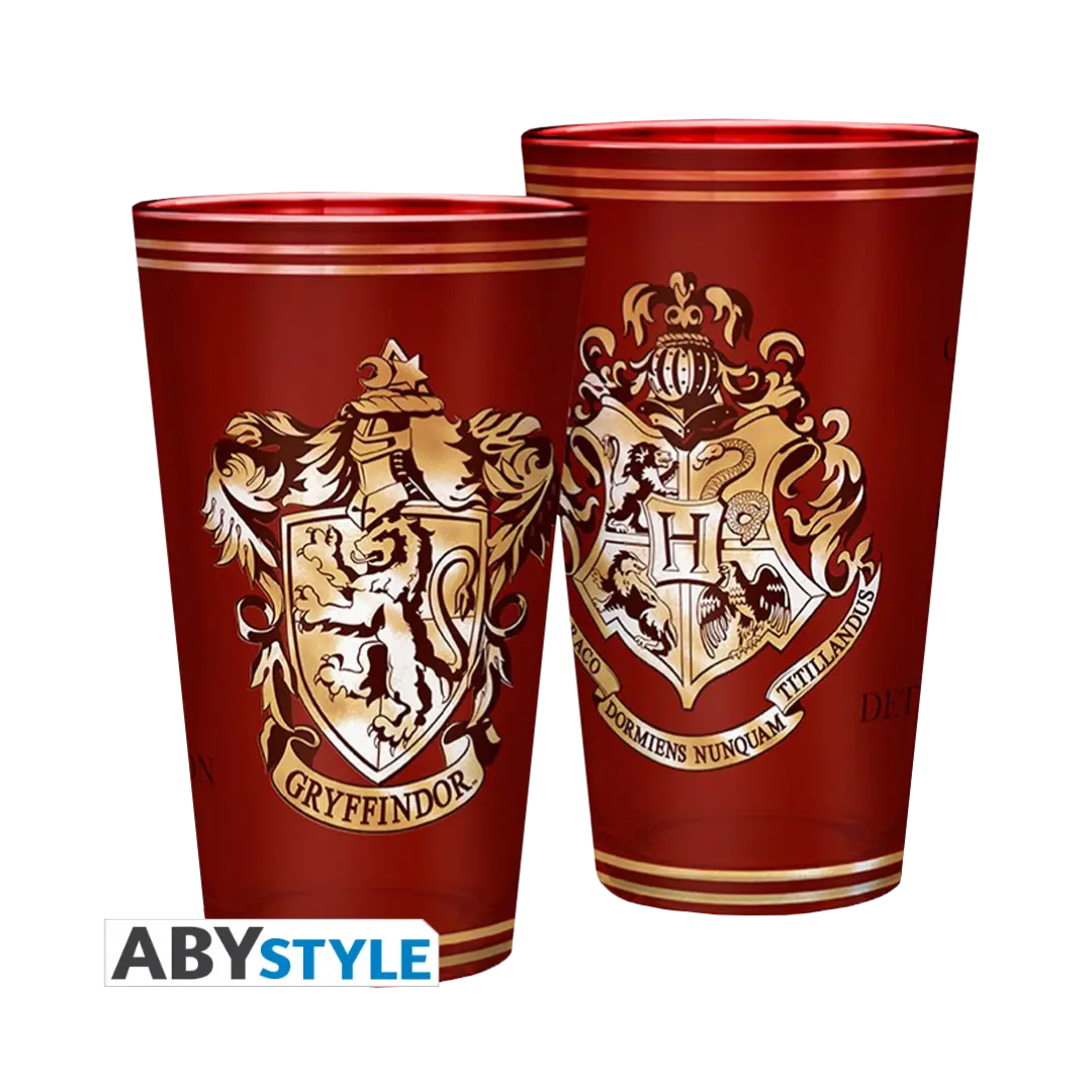 Abysse | Harry Potter Premium Large Glass - Gryffindor 400ml