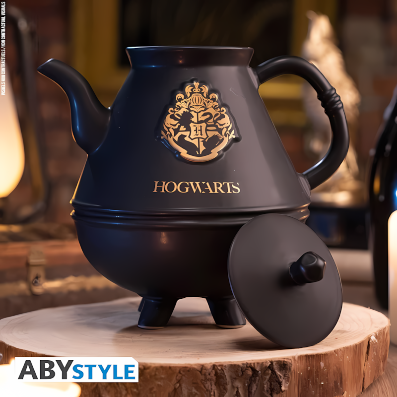 Abysse | Harry Potter | Hogwarts Teapot with Cauldrons Set