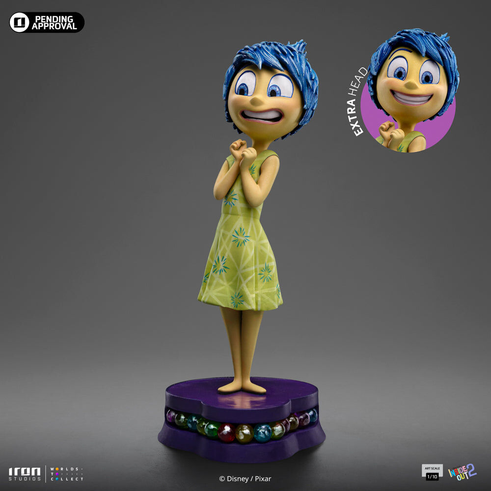 Iron Studios | Joy | Inside Out 2 - Art Scale 1/10