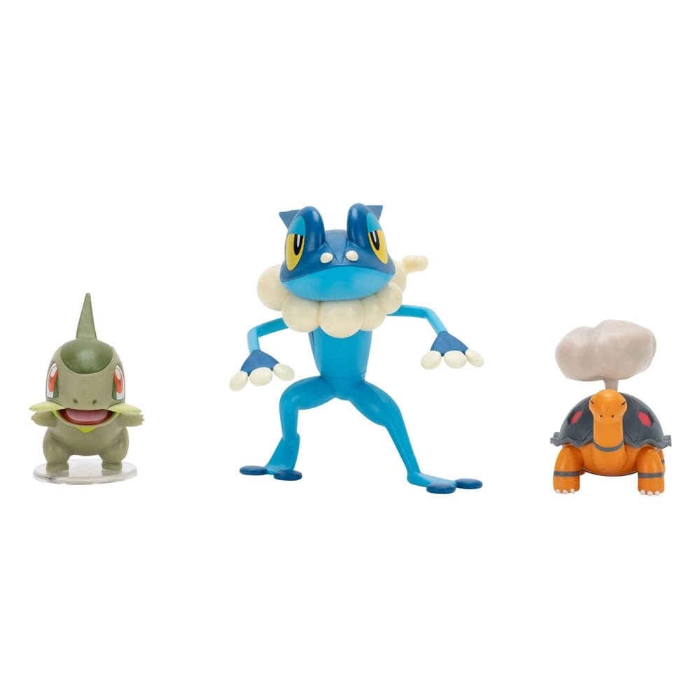 Pokémon | Qurtel, Milza & Amphizel | Battle Figure Set