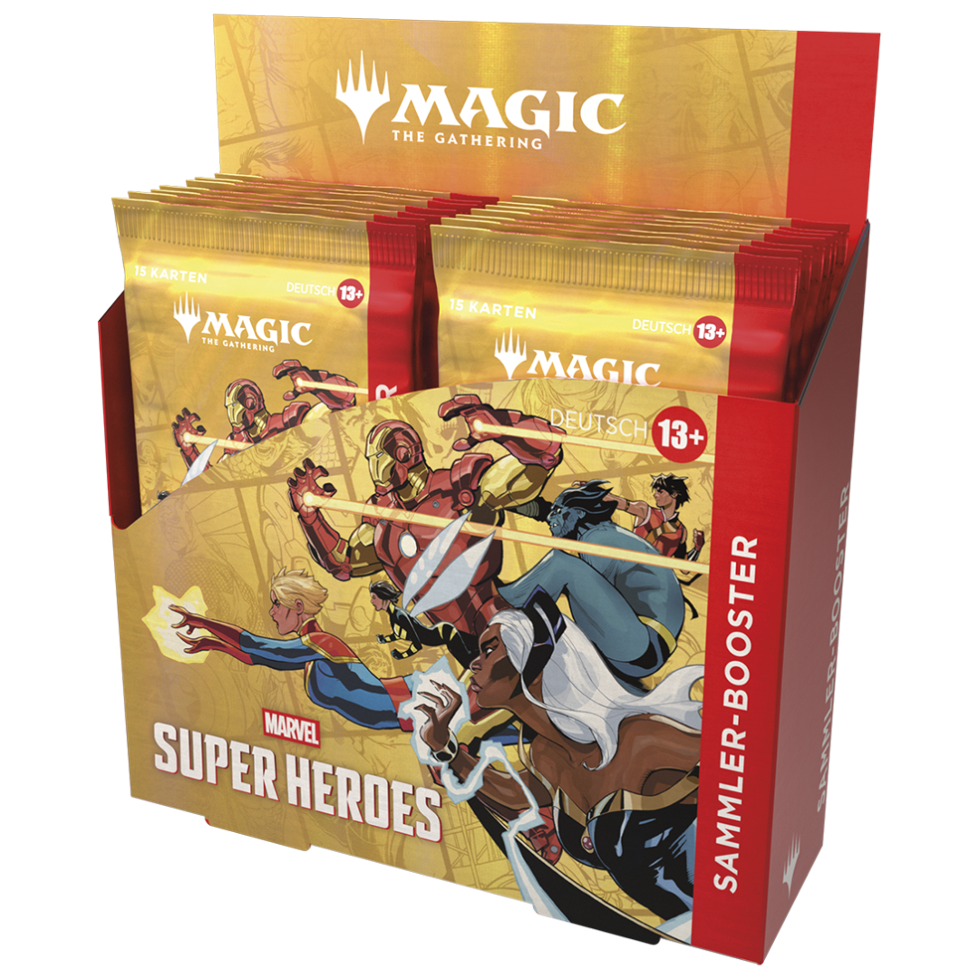 Magic: The Gathering | Marvel Super Heroes | Collector Booster Display (DE)