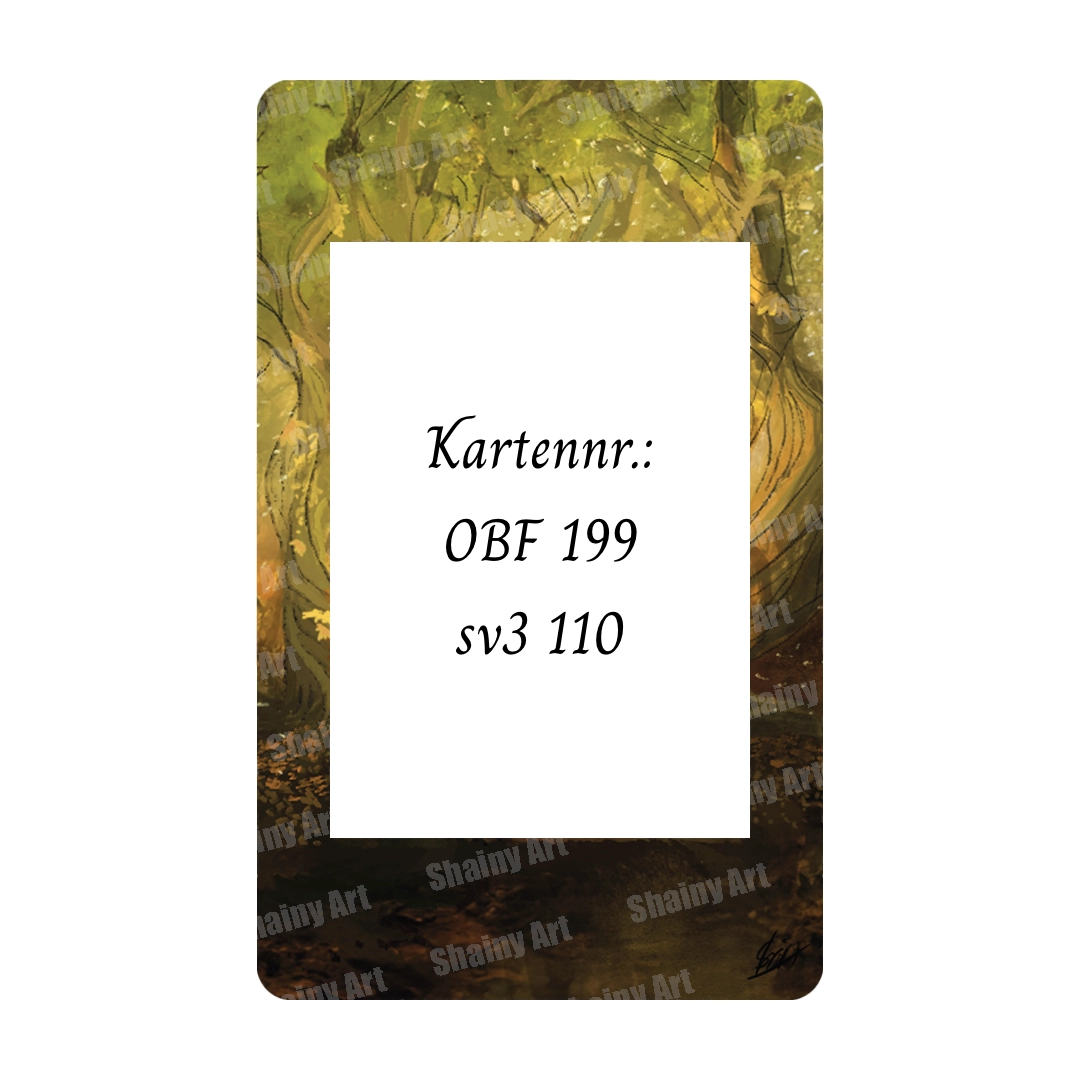 Blossom | Vulnona | Extended Art Acryl Case für Pokémon