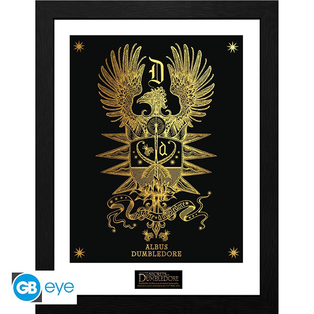 Abysse: Fantastic Beasts - Framed Print (30 x 40cm) - Albus Dumbledore