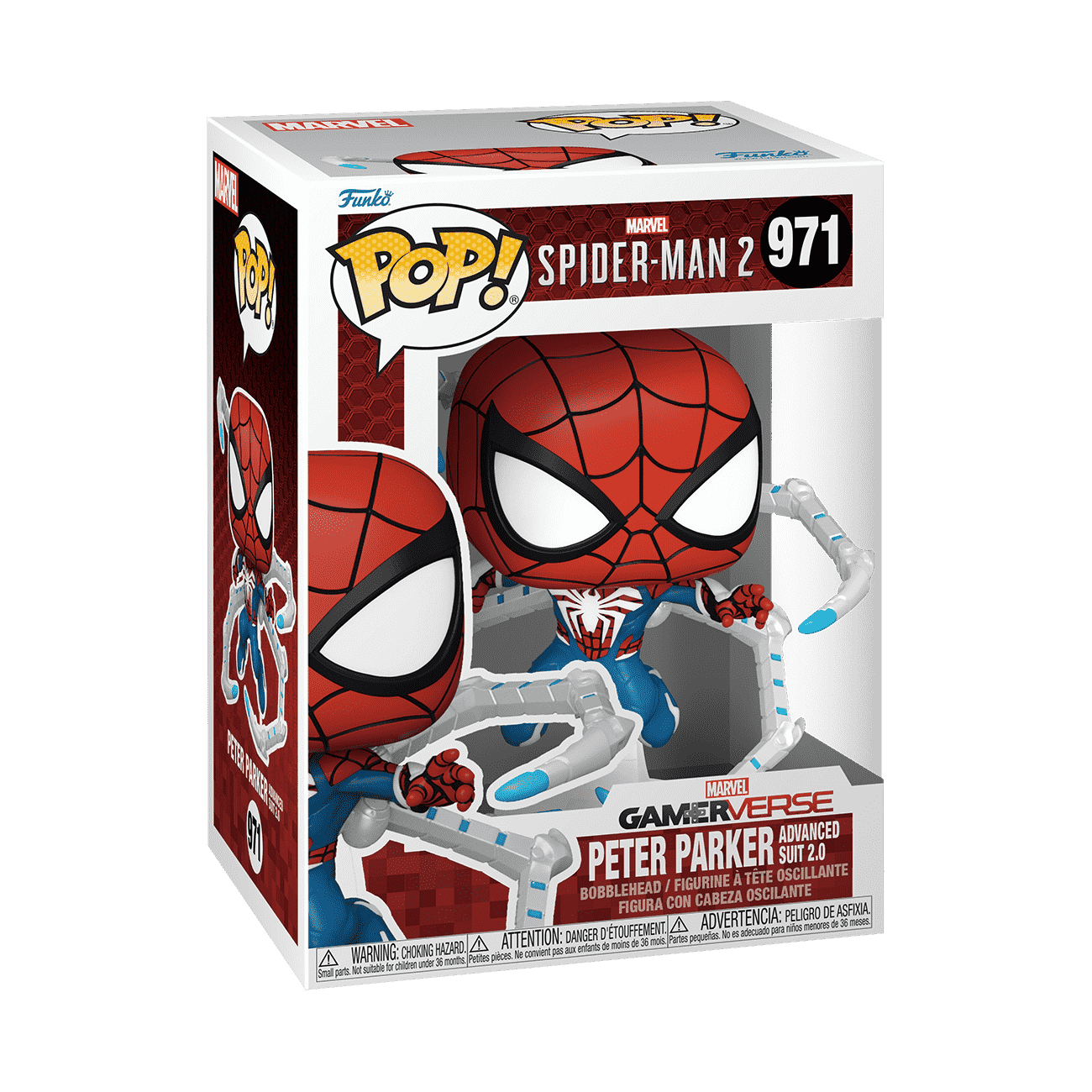 POP! Games: Peter Parker Advanced Suit 2.0 - Spider-Man