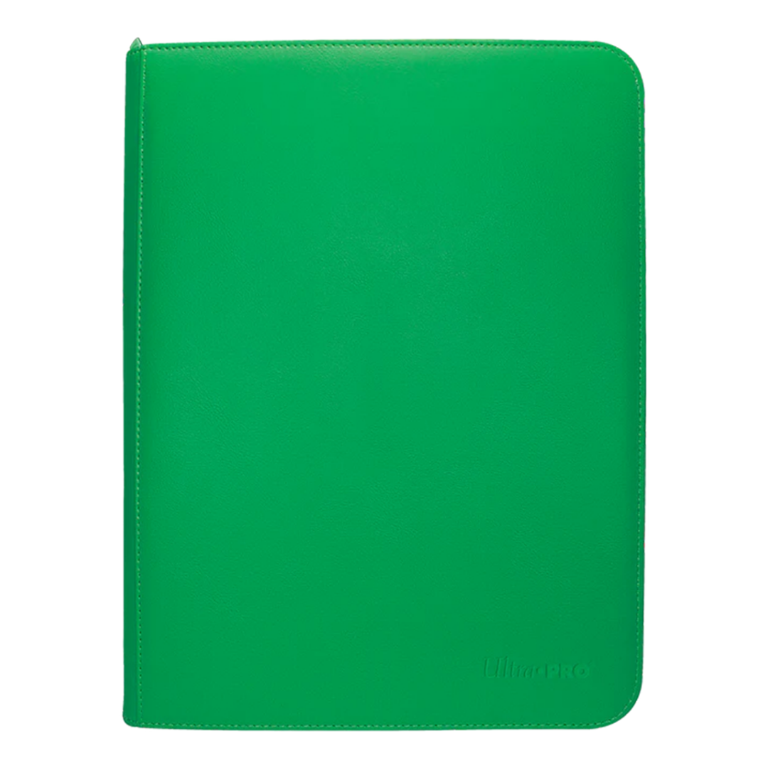 Ultra Pro | Vivid - Green | 9-Pocket Zippered PRO-Binder